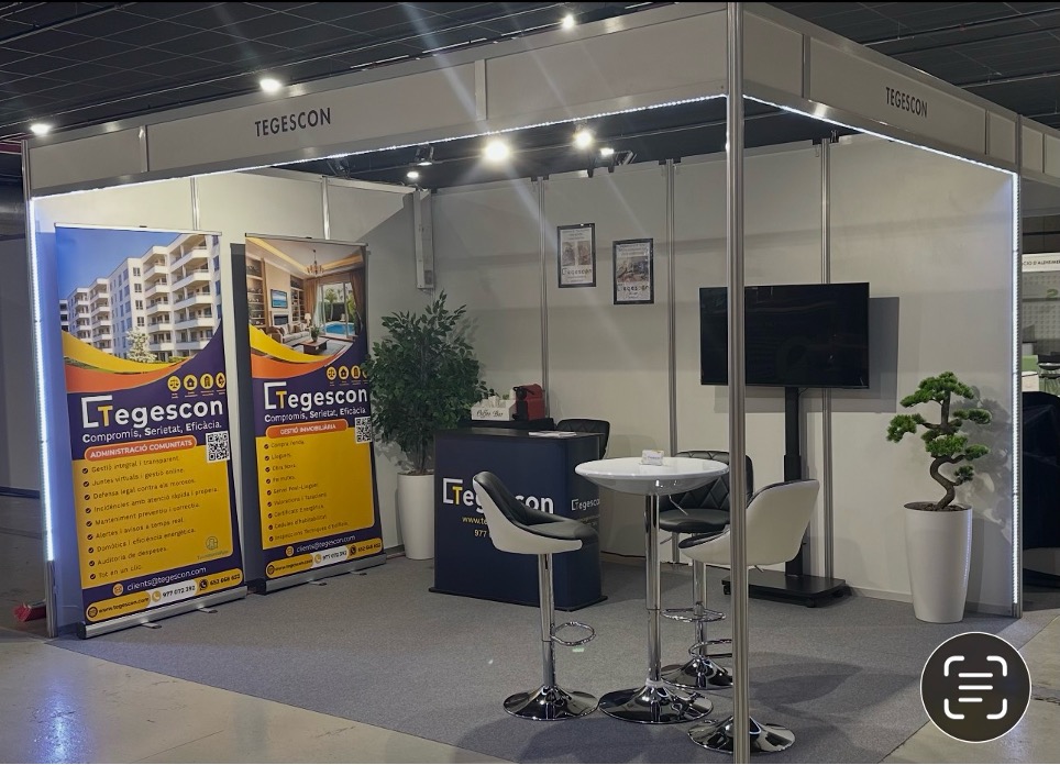 Stand de Tegescon a l'Expro/Reyus 2025